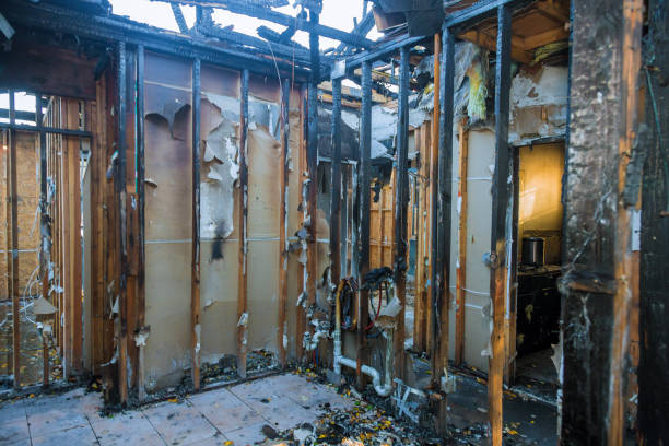 Professional Emergency Fire Cleanup technician working in Austin, TX